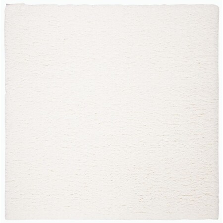 Safavieh 6 ft. 7 in. x 6 ft. 7 in. Flokati 300 Square Rug Ivory FLK310A-7SQ